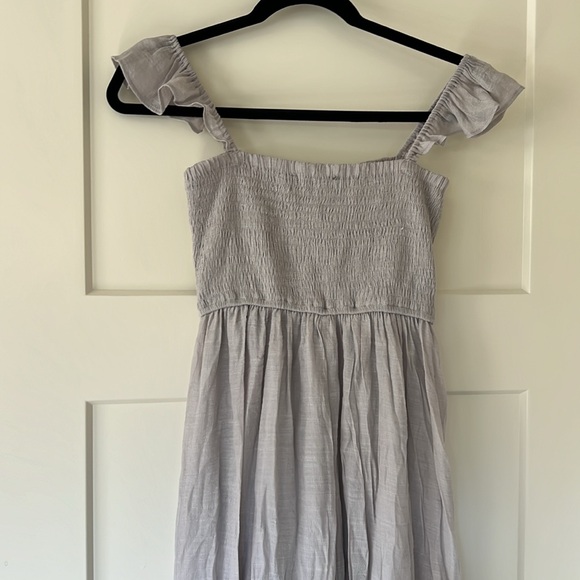 Carly Jean LA Charcoal Gray Maxi Dress - Picture 4 of 5
